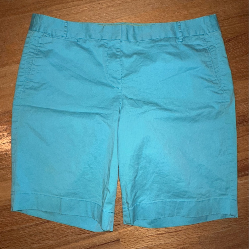J Crew Blue Bermuda Shorts